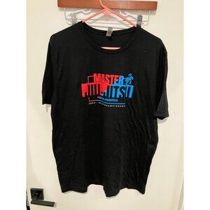 Master Jiu Jitsu North America 2024 IBJJF Championship T-Shirt, Black, Size XL